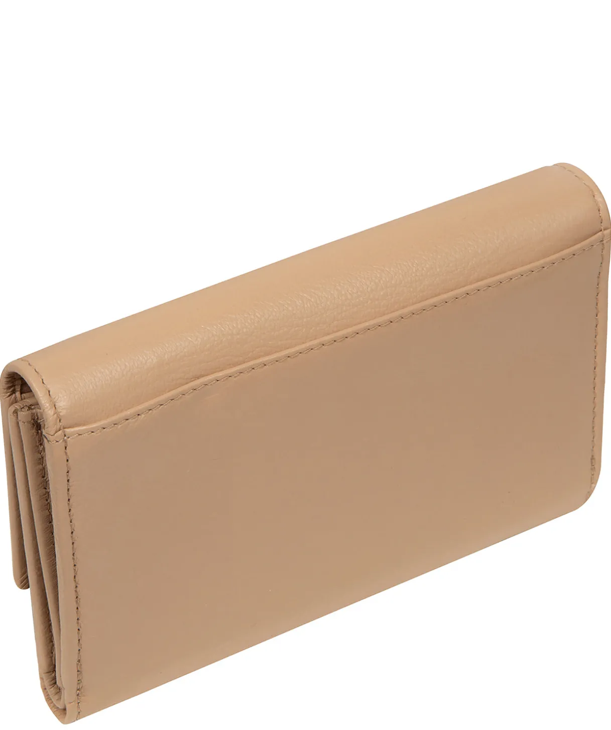 Sarah' Latte Leather Purse