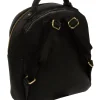 Sophia' Black Leather Backpack