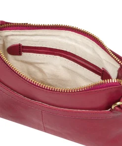 Sweetie' Orchid Leather Cross Body Bag