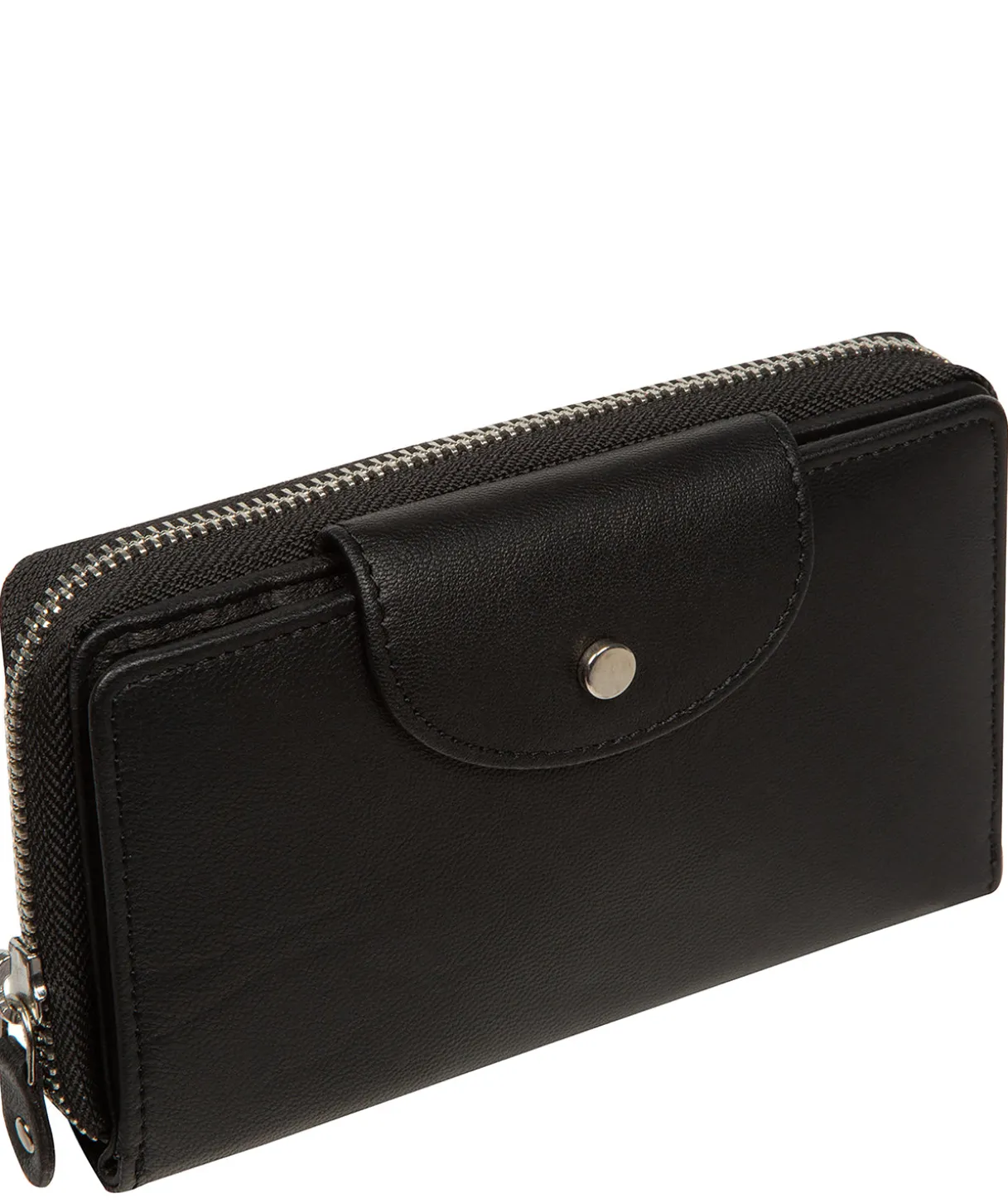 Tara' Black Leather Purse