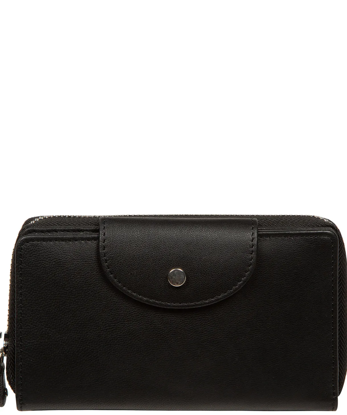 Tara' Black Leather Purse