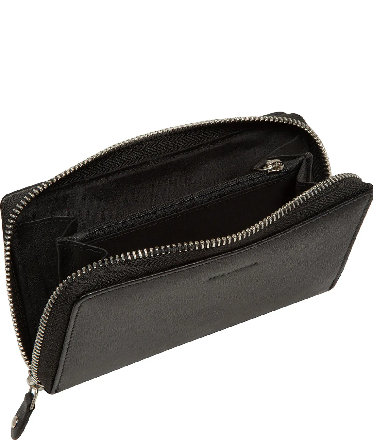 Tara' Black Leather Purse
