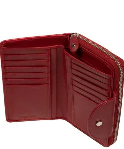 Tara' Red Leather Purse