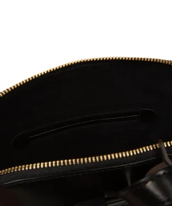 Violetta' Black Leather Backpack