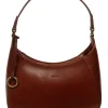 Vivienne' Conker Brown Leather Grab Bag